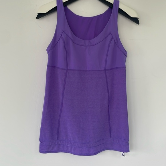 Lululemon Ta Ta Topper Tank Purple - Picture 3 of 13